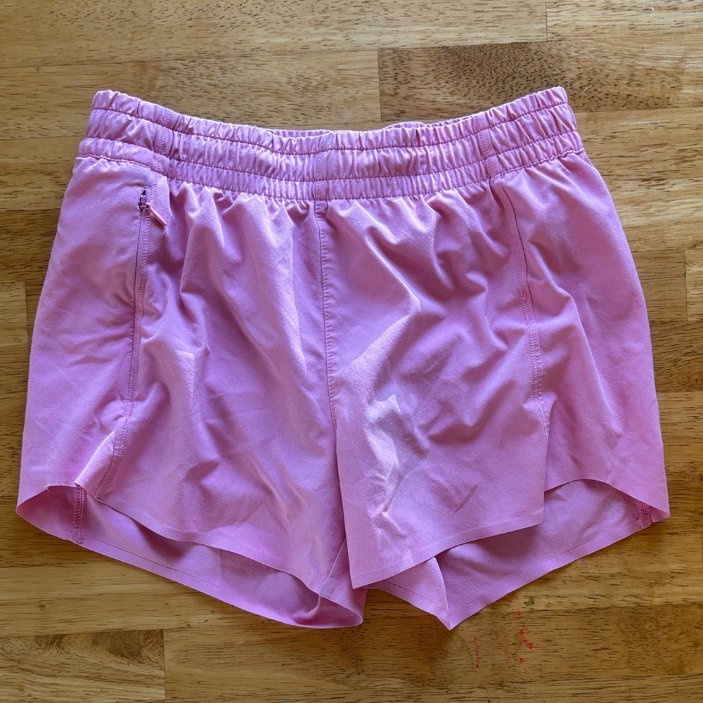 Athleta Girl Light Pink Athletic Shorts. Size 14
